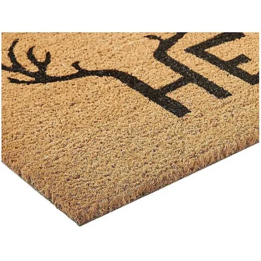 Hello Antlers Doormat