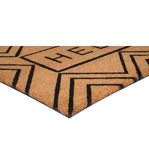 Hello Chevron Doormat