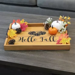 Hello Fall Wood Tray