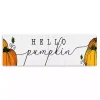 Hello Pumpkin Patch Canvas Art Print