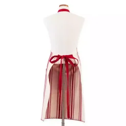 Ho Ho Ho Striped Christmas Apron