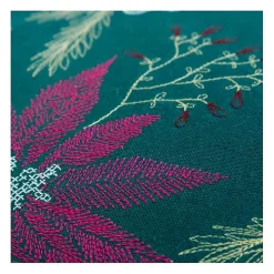 Holiday Botanicals Christmas Throw Pillow