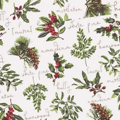 Holiday Greenery Table Runner