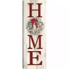 Home Christmas Wreath Canvas Art Print