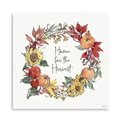 Home For The Harvest Wreath Wall Art