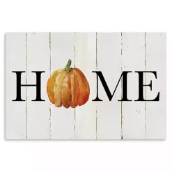 Home Pumpkin Canvas Art Print, 24x36