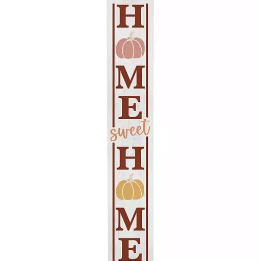 Home Sweet Home Fall Pumpkins Porch Board