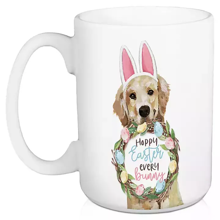 Hoppy Easter Every Bunny Mugs, Set of 2