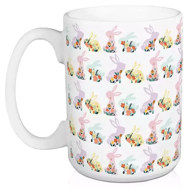 Hoppy Easter Every Bunny Mugs, Set of 2