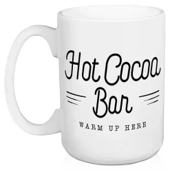 Hot Cocoa Bar Mugs, Set of 2