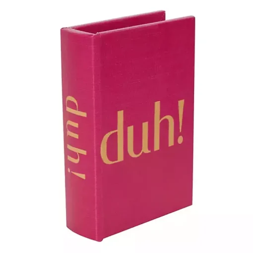 Hot Pink Ooh La La Book Boxes, Set of 3