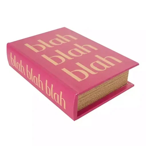Hot Pink Ooh La La Book Boxes, Set of 3