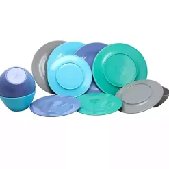 Hues of the Sea 12-pc. Dinnerware Set