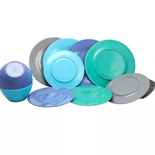 Hues of the Sea 12-pc. Dinnerware Set