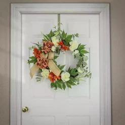 Hydrangeas and Roses Harvest Wreath