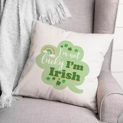 I'm Not Lucky I'm Irish Throw Pillow