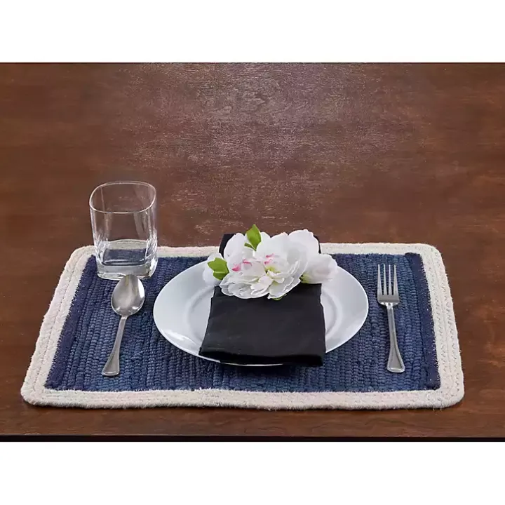 Indigo Solid Placemats, Set of 4