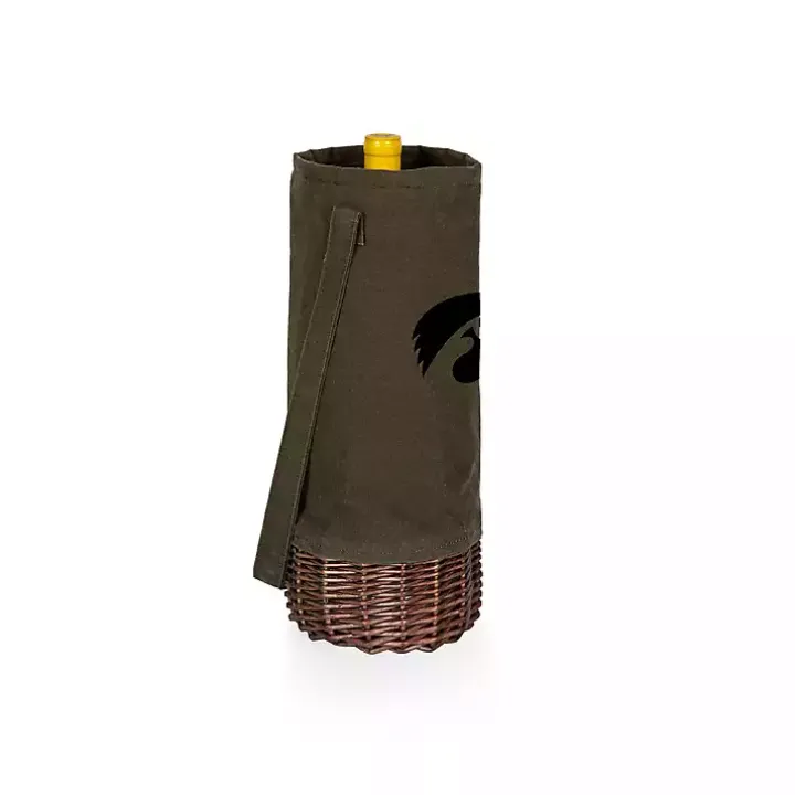 Iowa Hawkeyes Insulated Wine Bottle Tote