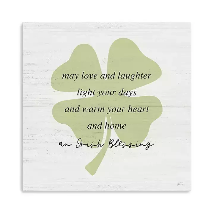 Irish Blessing Canvas Art Print, 30x30 in.