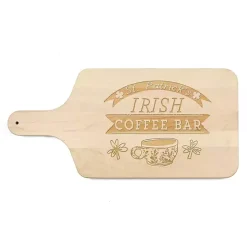 Irish Coffee Bar Maple Cutting Board