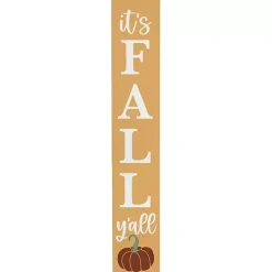 It's Fall Y'all Yellow Porch Board