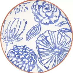 Ivory and Blue Floral 16-pc. Dinnerware Set