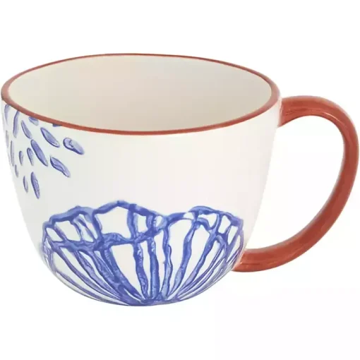 Ivory and Blue Floral 16-pc. Dinnerware Set