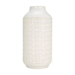 Ivory Aztec Vase, 13in