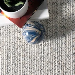 Ivory Braided Lefebvre Area Rug, 10x14