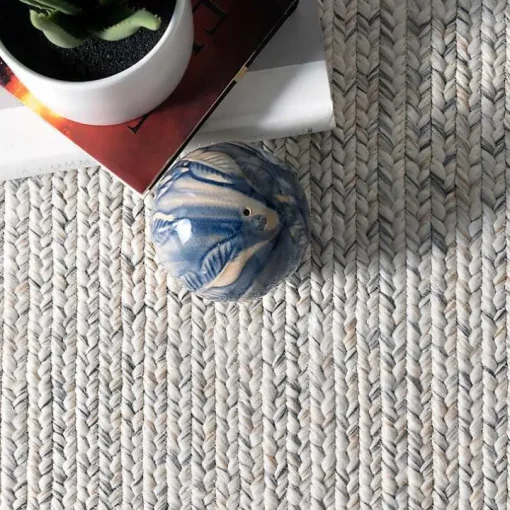 Ivory Braided Lefebvre Area Rug, 10x14