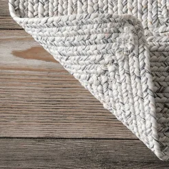 Ivory Braided Lefebvre Area Rug, 10x14