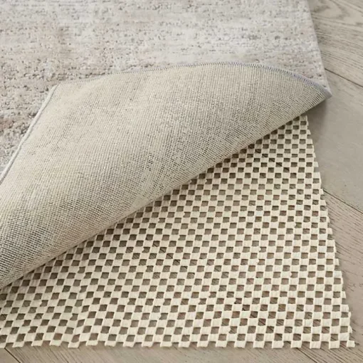 Ivory Gridlock Non-Slip Rug Pad, 3x4