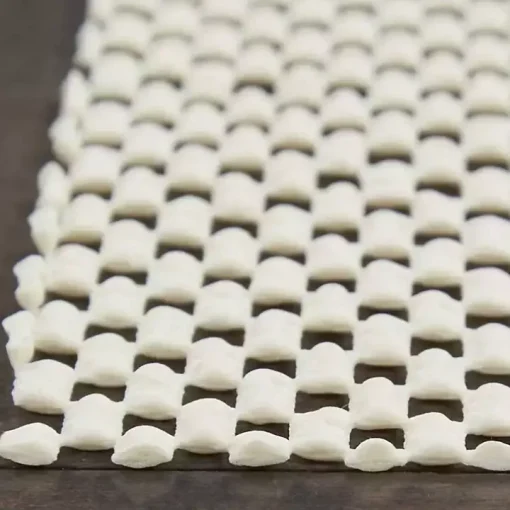 Ivory Gridlock Non-Slip Rug Pad, 3x4