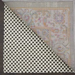 Ivory Gridlock Non-Slip Rug Pad, 3x4