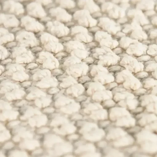 Ivory Woven Nubby Pillow