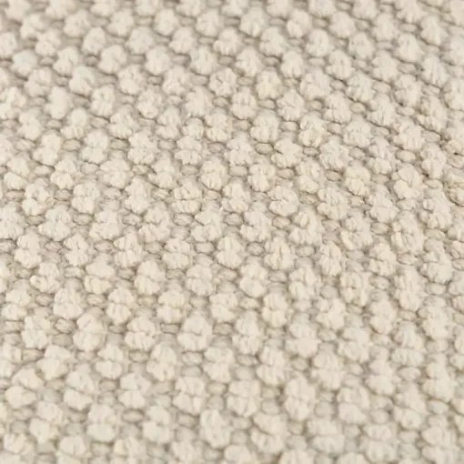 Ivory Woven Nubby Pillow
