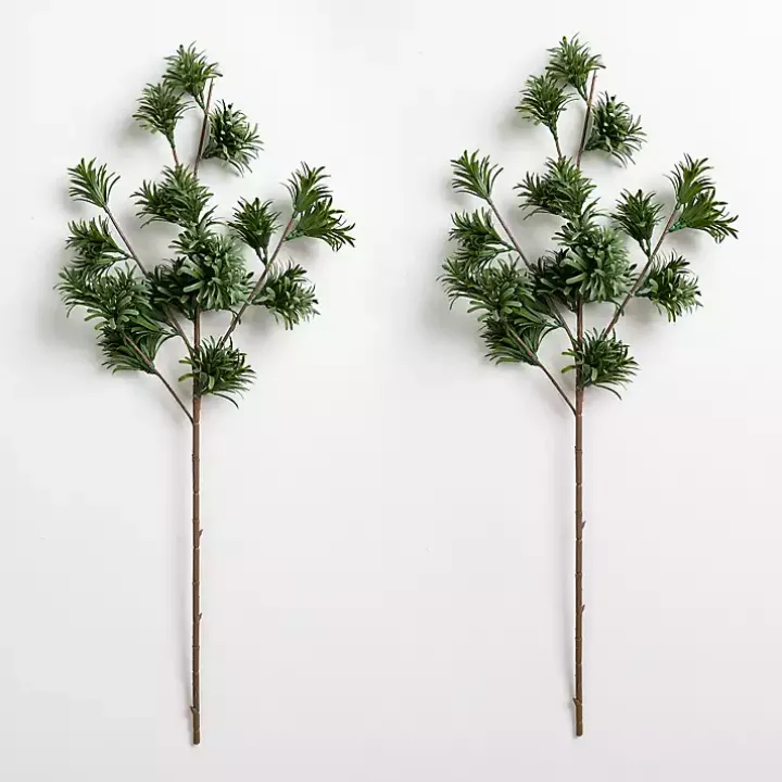 Japanese Pine Stems, Set of 2