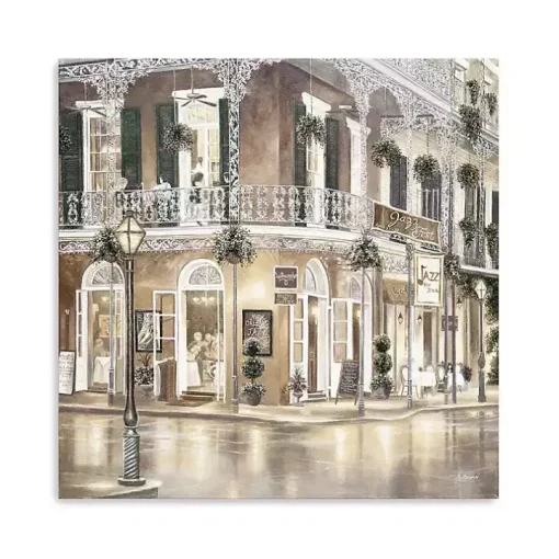 Jazz Street I Canvas Art Print, 20x20 in.