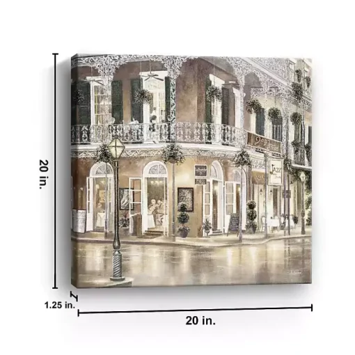 Jazz Street I Canvas Art Print, 20x20 in.