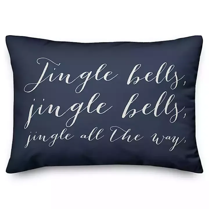 Jingle Bells Accent Pillow