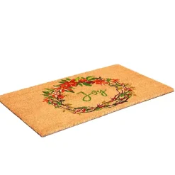 Joy Wreath Doormat