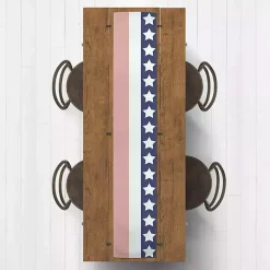 July 4th Simple Stripe Decorative Table Runner