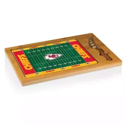 Kansas City Chiefs Cutting Board & Knife Set