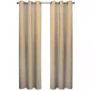 Khaki Room Darkening Curtain Panel Set, 63 in.