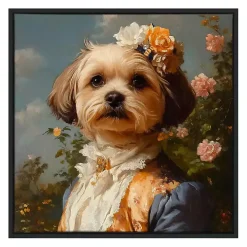Lady Rosalind Ribbonshire Framed Art Print