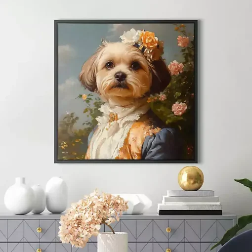 Lady Rosalind Ribbonshire Framed Art Print