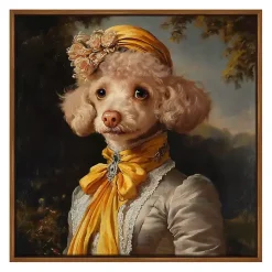 Lady Rosaline Ruffleton Framed Art Print