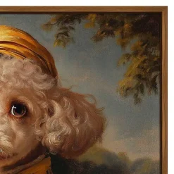 Lady Rosaline Ruffleton Framed Art Print