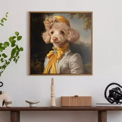 Lady Rosaline Ruffleton Framed Art Print