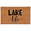 Lake Life Script Doormat